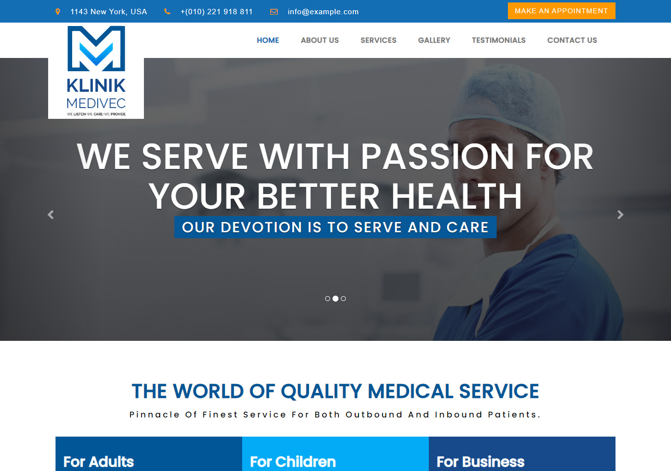 Klinik Medives - Web Development Malaysia